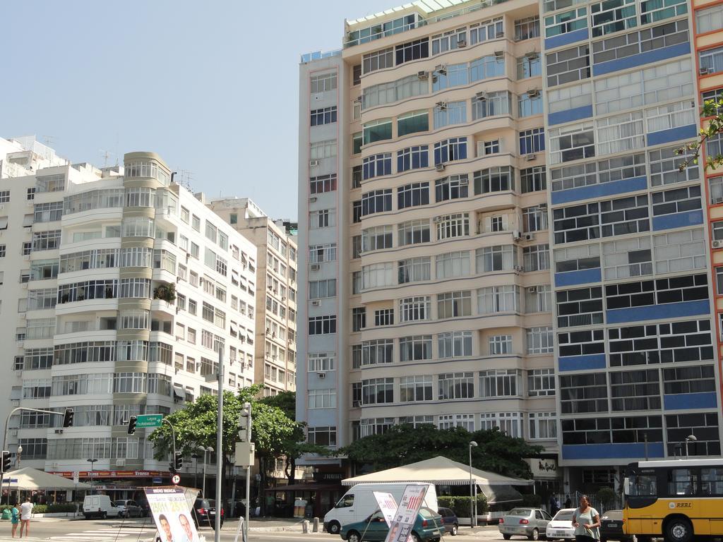 Oceanfront Copacabana Apartment Rio de Janeiro Ngoại thất bức ảnh