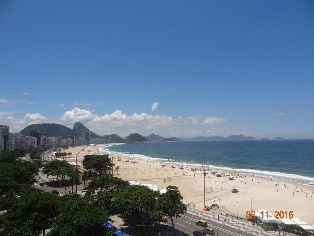 Oceanfront Copacabana Apartment Rio de Janeiro Ngoại thất bức ảnh